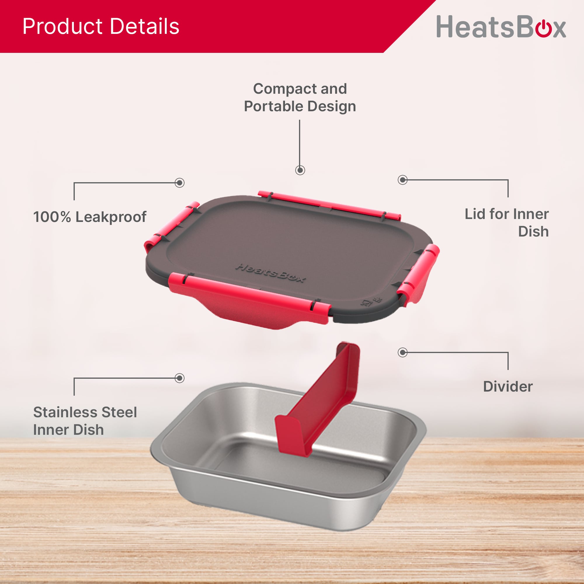 Inner Dish Set (4x) – HeatsBox