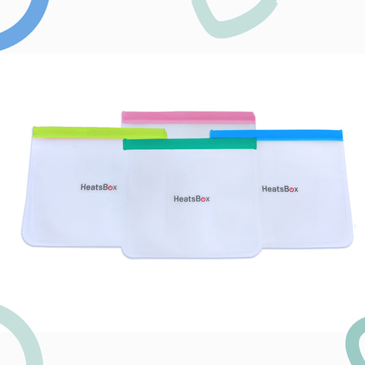 GO Light Colour Leakproof Bags (4x)