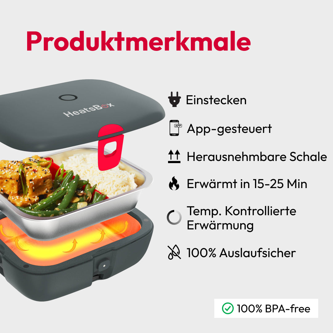 STYLE+ Smarte Lunchbox: Im Büro aufwämen mit Stil – zum besten Preis