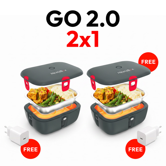 HeatsBox GO 2.0 Colour 買一送一組合