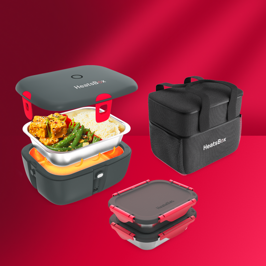 Lunchbox intelligente auto-chauffante: offre secrète HeatsBox GO 2.0